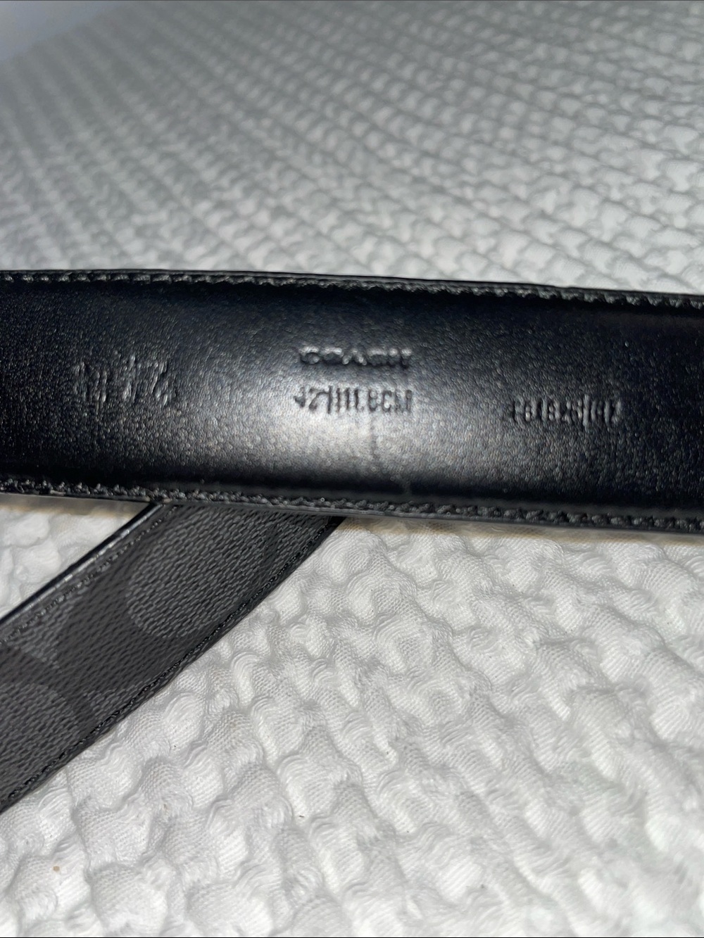 COACH MENS BELT FTL-05-134 - Picture 7 of 8